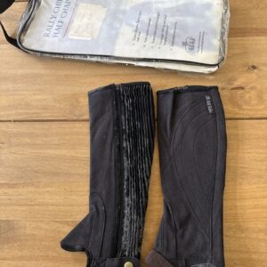 Child’s small black chaps