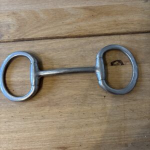 4” Mullen mouth eggbutt snaffle