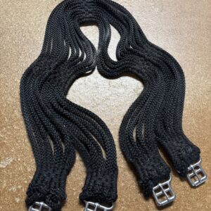 46” black string girth