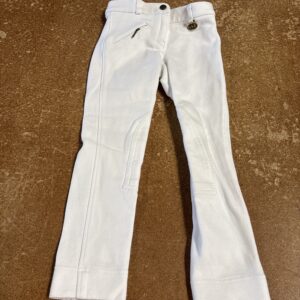 22”white children’s jodphurs