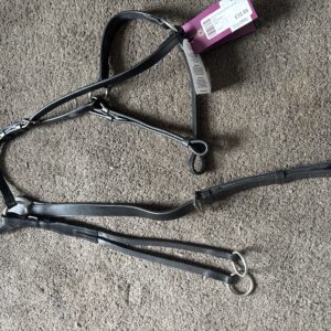 NEW shires cob hunting b/plate black