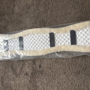NEW ARMA dressage girth sleeve White