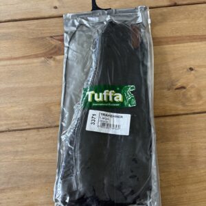 Large black half chaps new