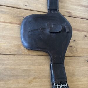28” brown Harry Dabbs jaguar stud girth