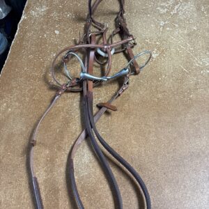 Full tan grackle bridle