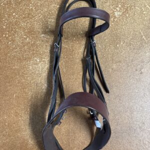 Full hunter brown cavesson bridle