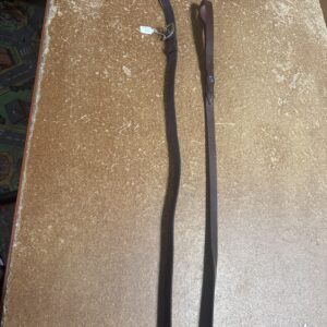 Brown leather leadrein