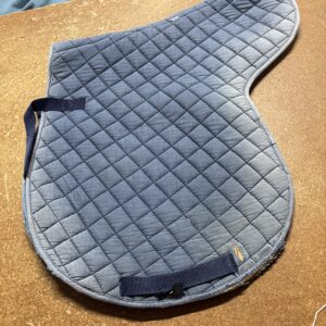 Full blue saddle pad
